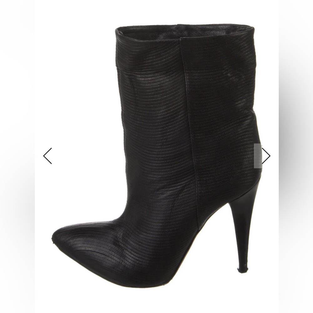 Loeffler Randall Black Heeled Boots